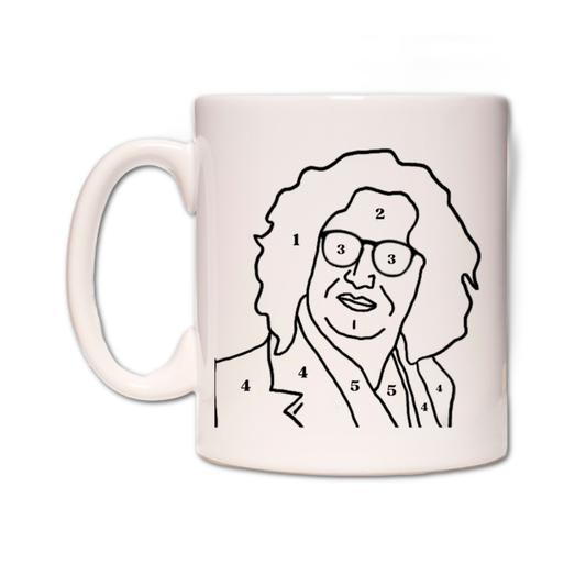 PAINT BY NUMBERS ICON MUG