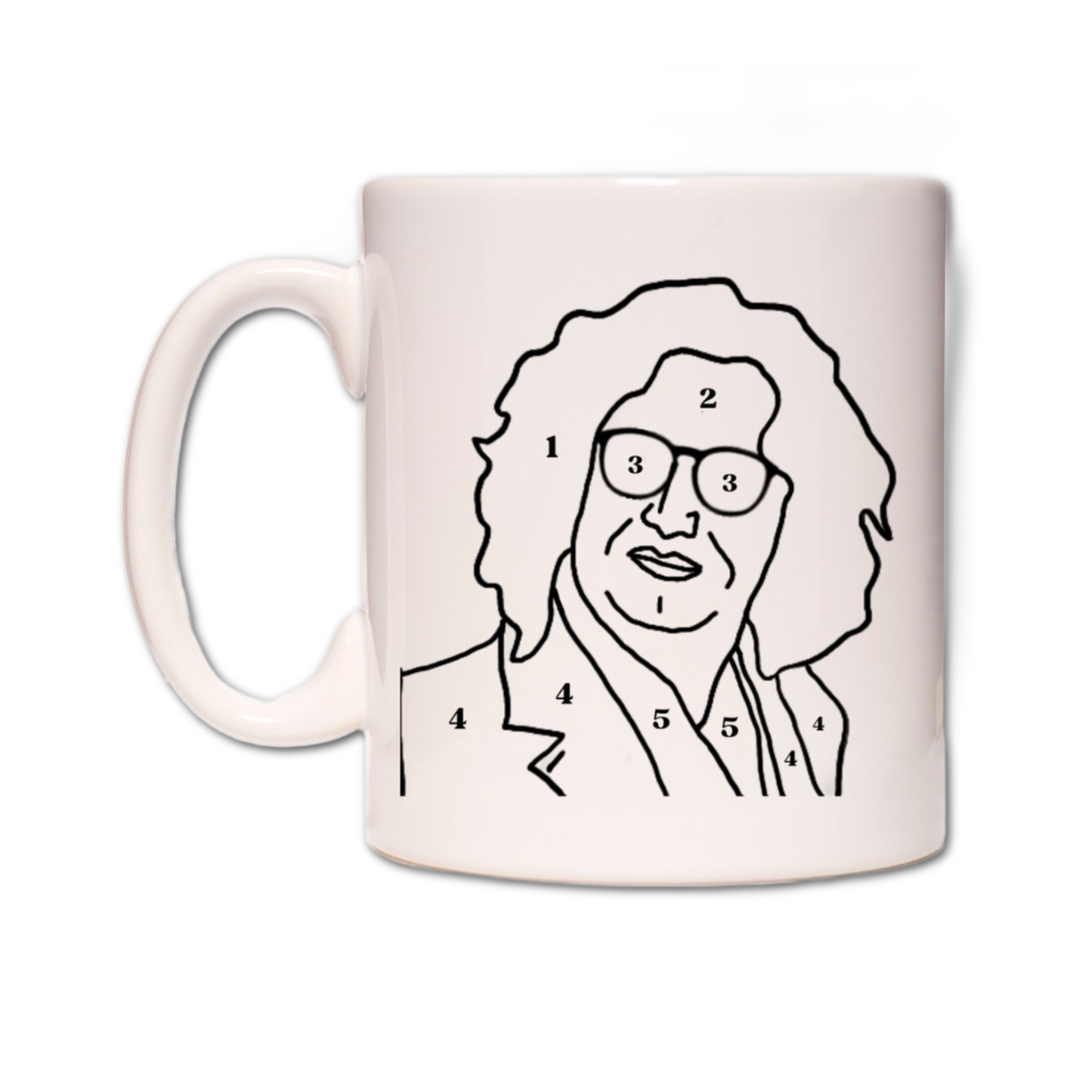 PAINT BY NUMBERS ICON MUG